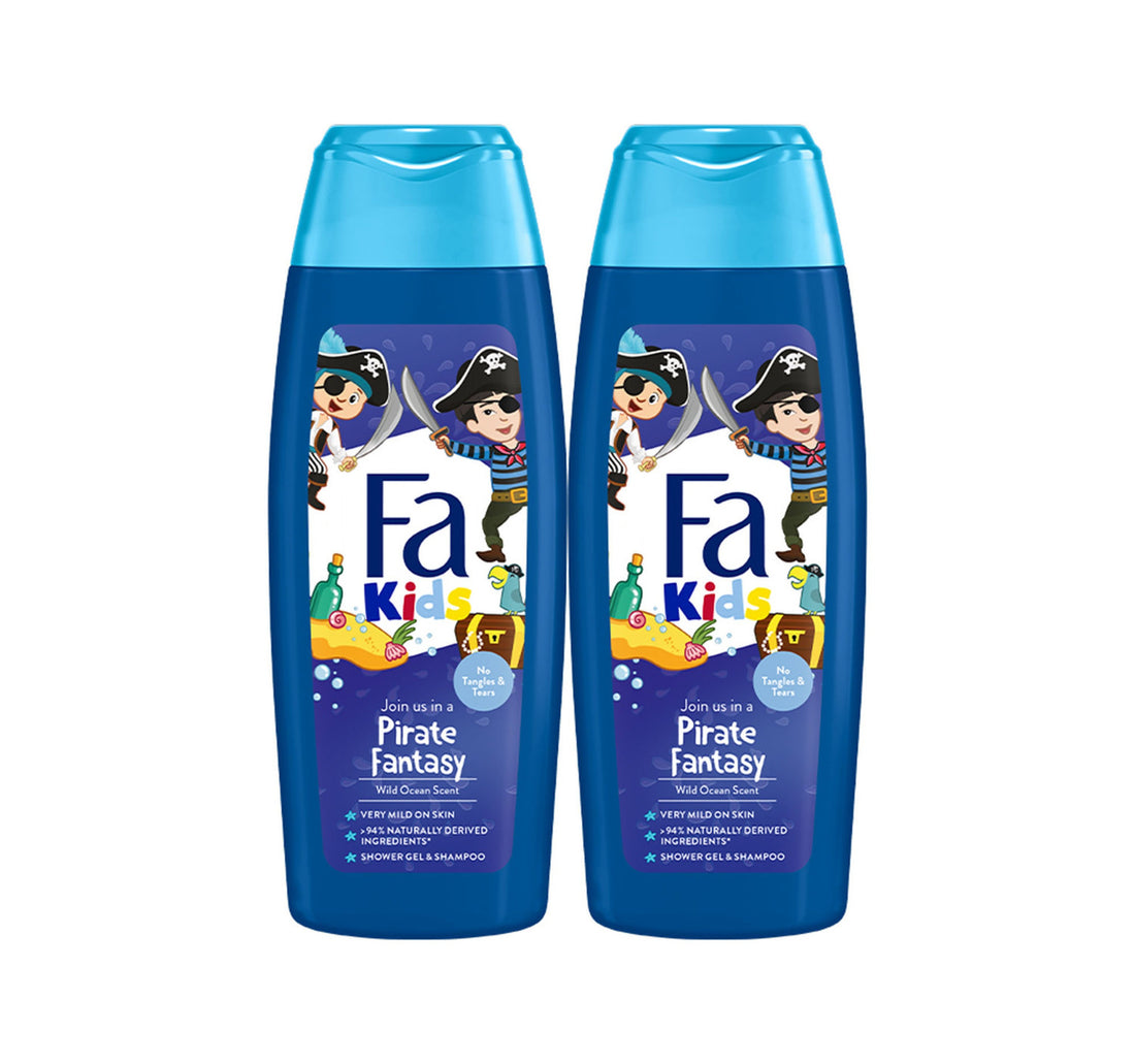 جل استحمام وشامبو فا كيدز بايرت فانتسي 2 × 250 مل