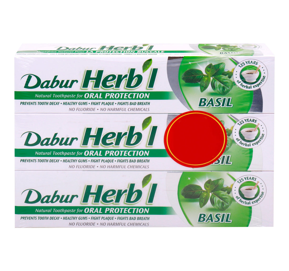 Dabur Herbal Toothpaste Assorted 3 x 150 g