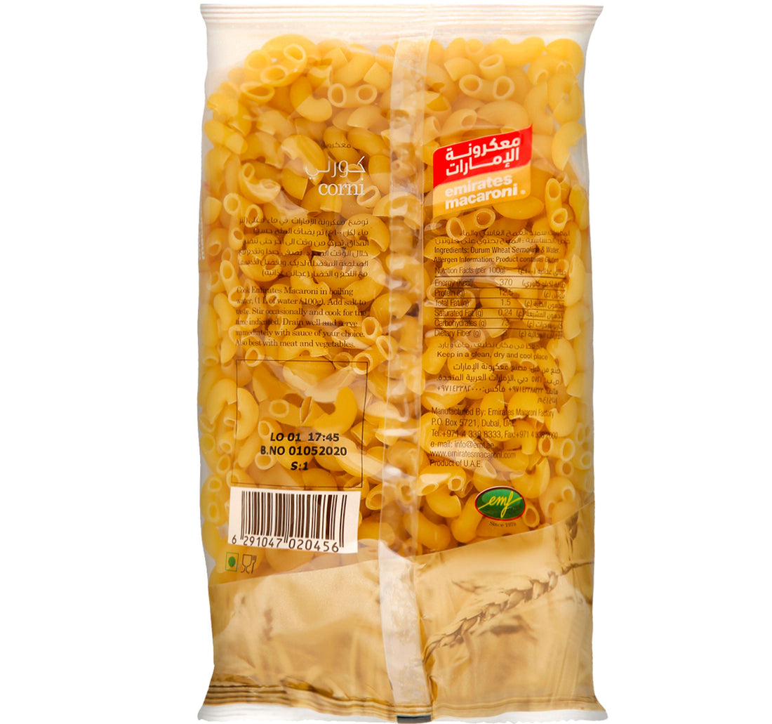 Emirates Macaroni Corni 400 g