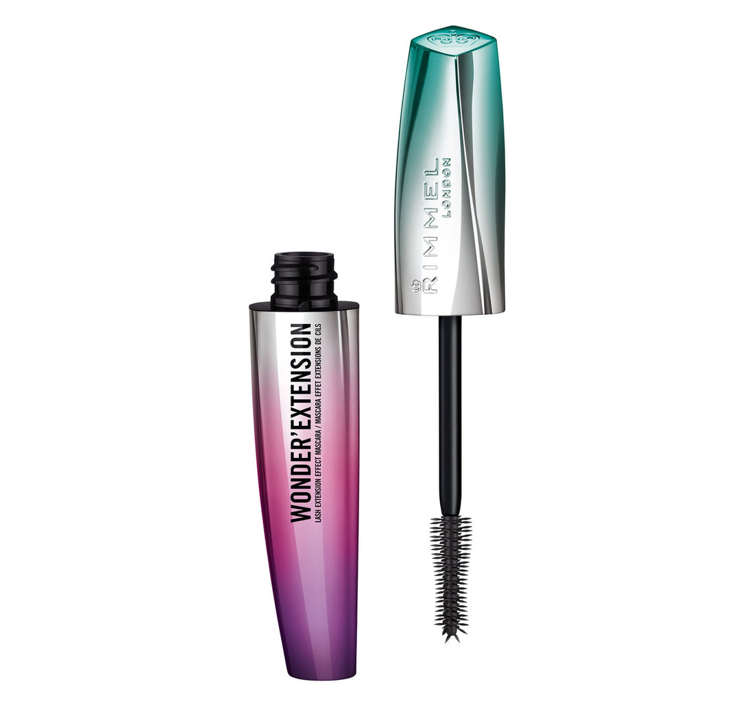 Rimmel London Wonder’Extension Lash Extension Effect Mascara - Shade 001 Very Black, 11 ml - 0.4 fl oz