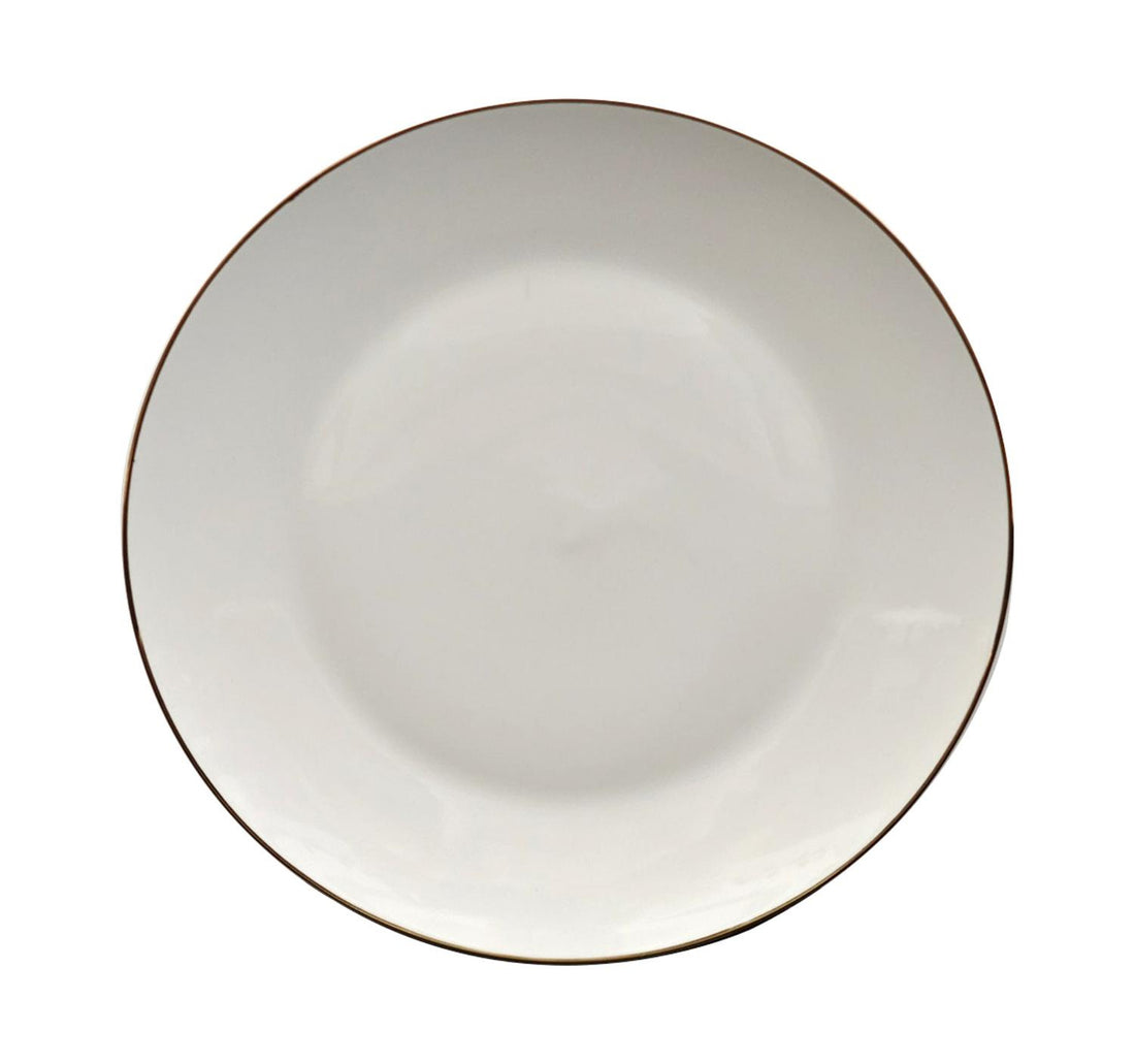 طبق عشاء بيرل نوار، ١٠.٥ بوصة، أبيض، NBC105GR-LIM