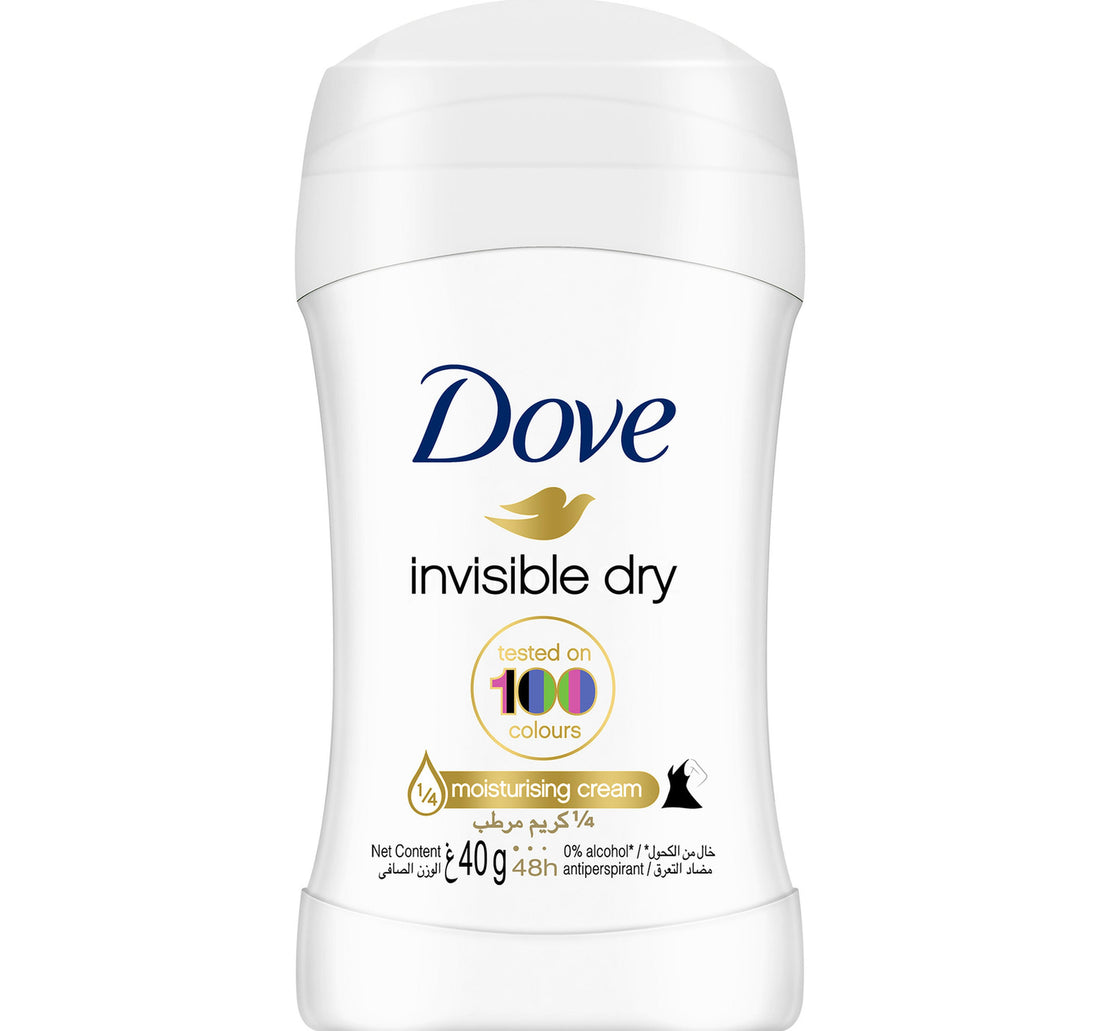Dove Women Anti-Perspirant Deodorant Stick Invisible Dry Alcohol Free 40 g