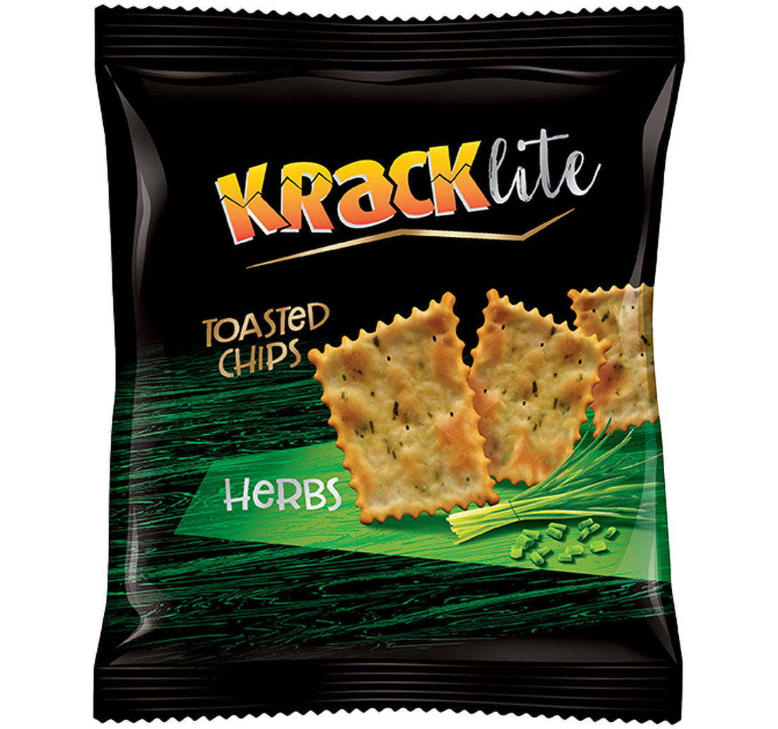 Kracklite Herbs Toasted Chips 26 g