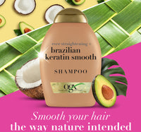 OGX Shampoo Ever Straightening + Keratin Smooth 385 ml