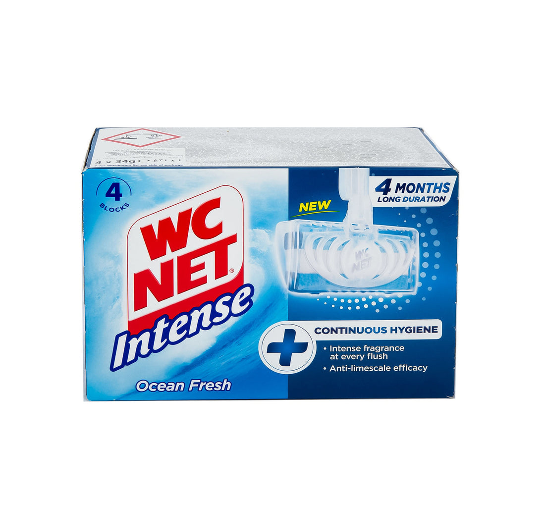 Wc Net Intense Rim Block Ocean Fresh 4 pcs