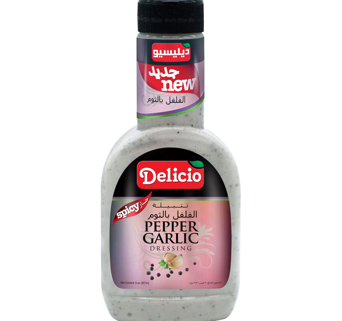 Delicio Spicy Pepper Garlic Dressing 267 ml