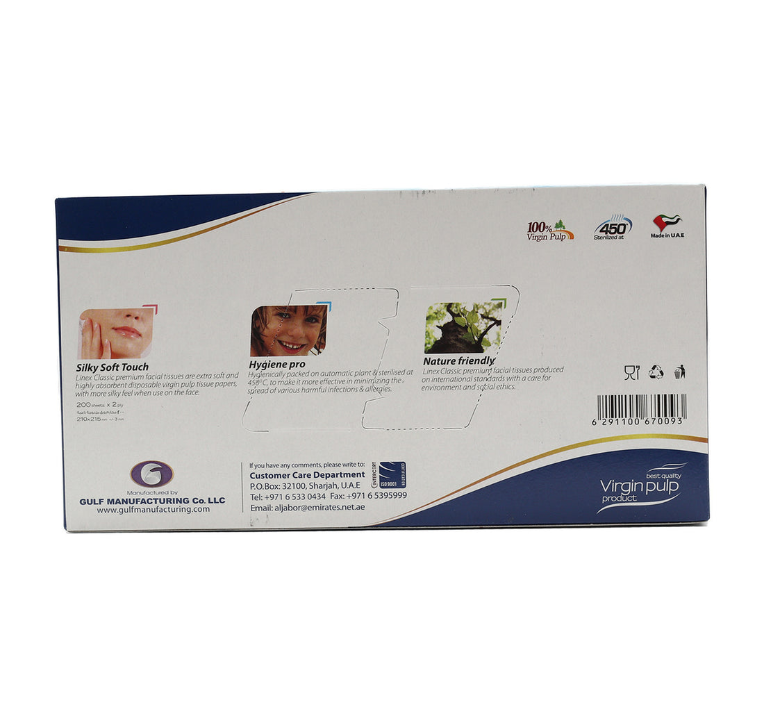 Linex Facial Tissue 200 Sheets