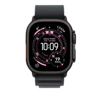 Apple Watch Ultra 3 GPS + Cellular Smartwatch, 49 mm Black Titanium Case with Black Alpine Loop (M), MF0V4AF/A