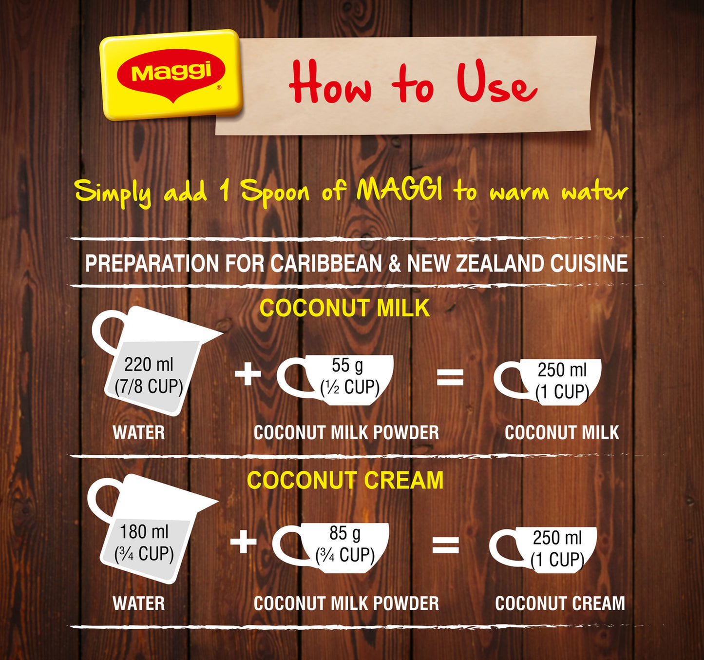 Maggi Coconut Milk Powder 300 g