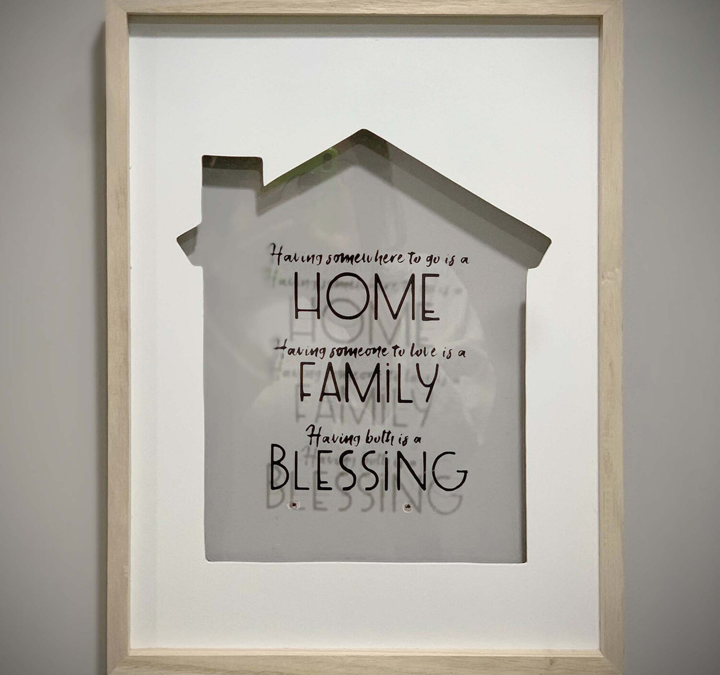 Maple Leaf Wooden Tabletop Picture Frame 40.5x30.5x2.3cm YX211-54A