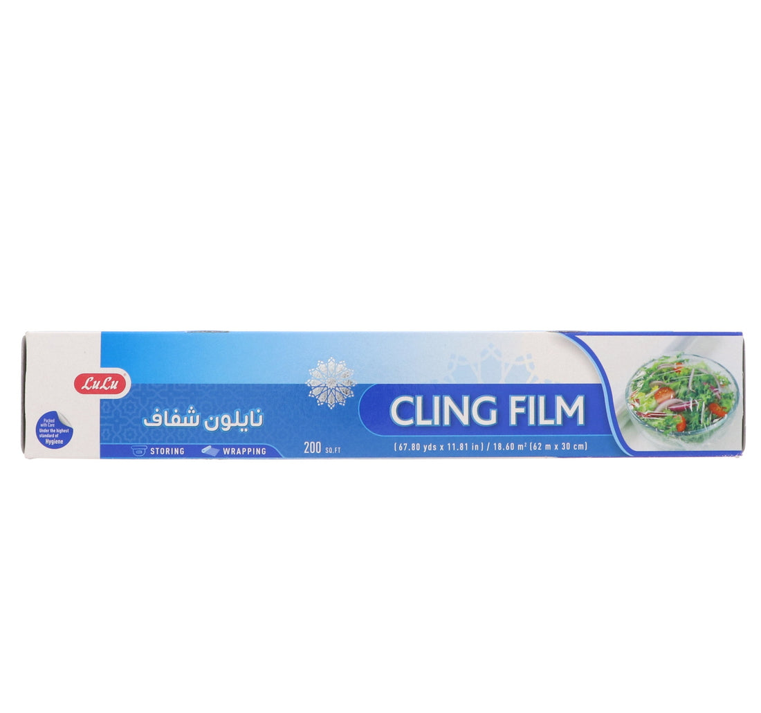 LuLu Cling Film Size 60m x 30cm 200sq.ft