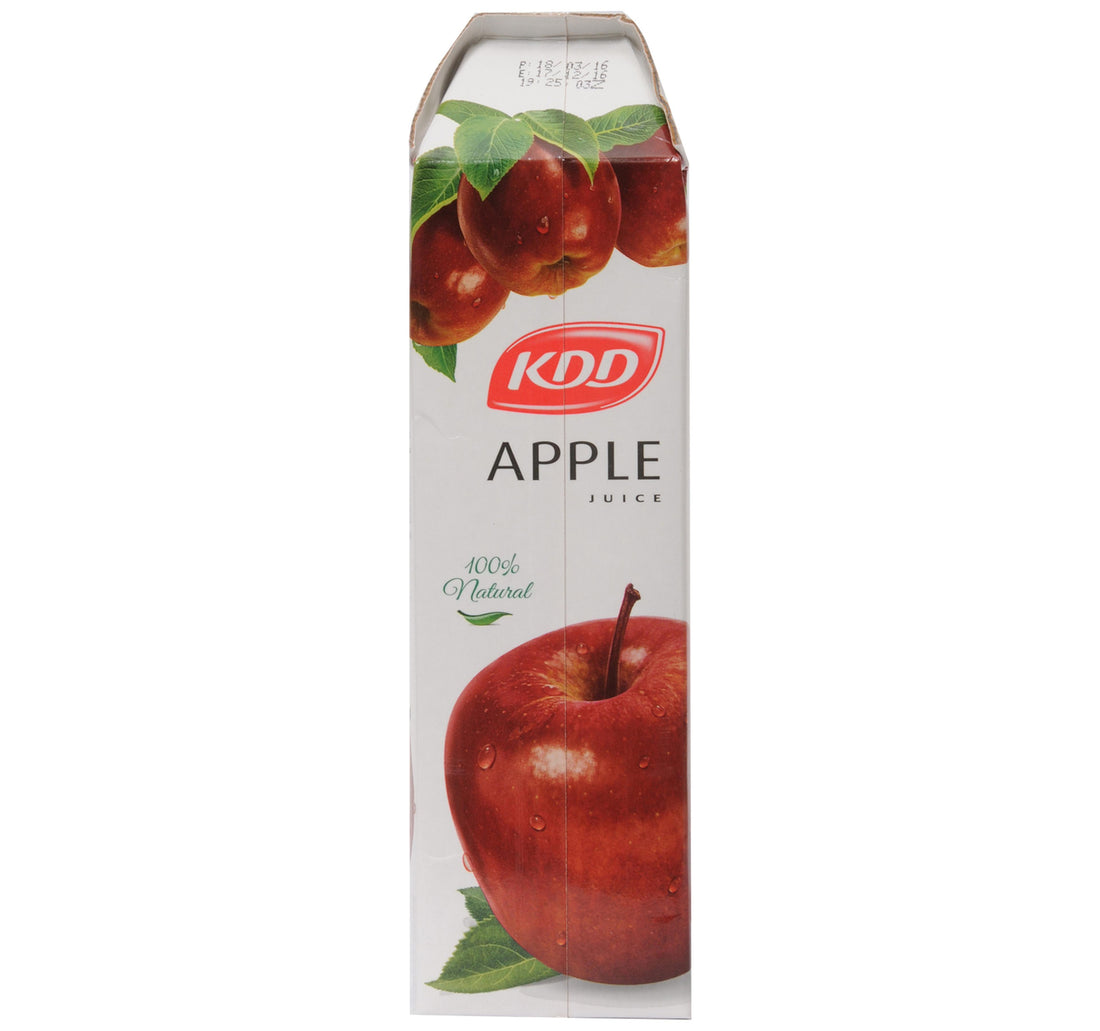 KDD Apple Juice 1 Litre x 4 Pieces