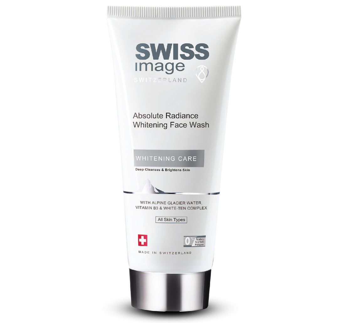 Swiss Image Absolute Radiance Whitening Face Wash 200 ml + Day Cream 50 ml