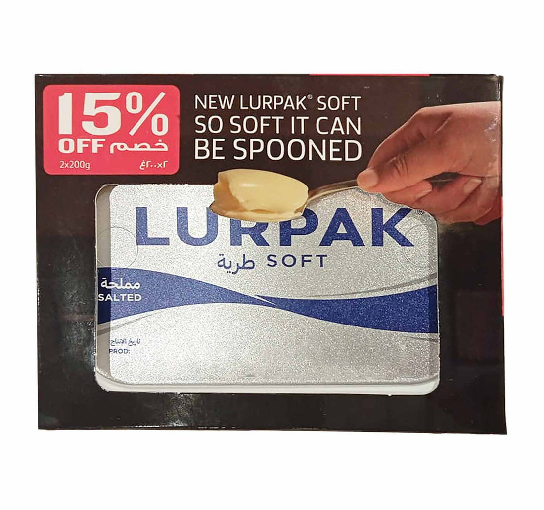 Lurpak Salted Butter Value Pack 2 x 200 g