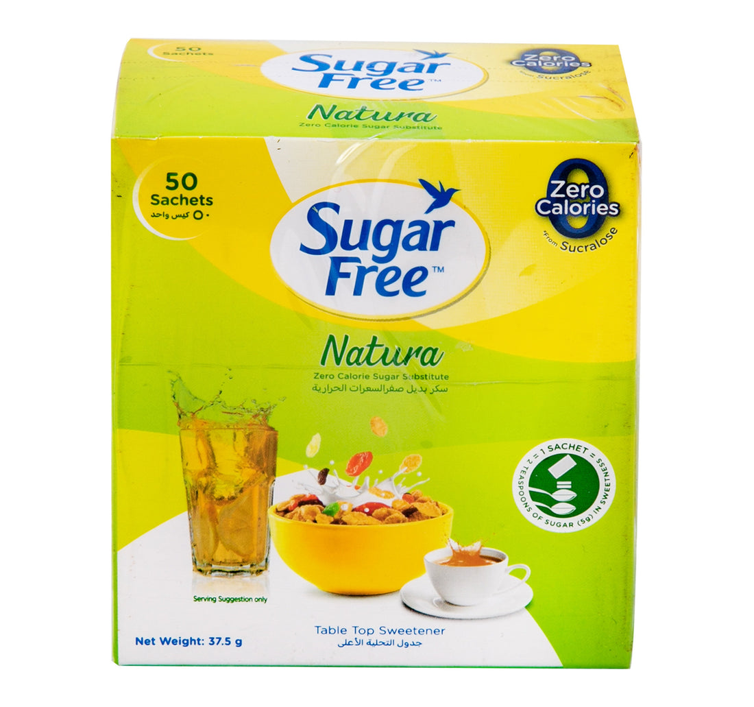 Sugar Free Natura Zero Calorie Sugar Substitute 50 pcs