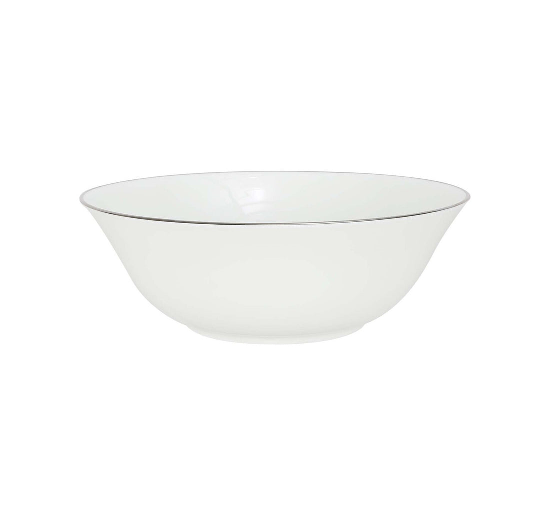Pearl Noire Silver Rim Bowl, 240 mm, YF-240