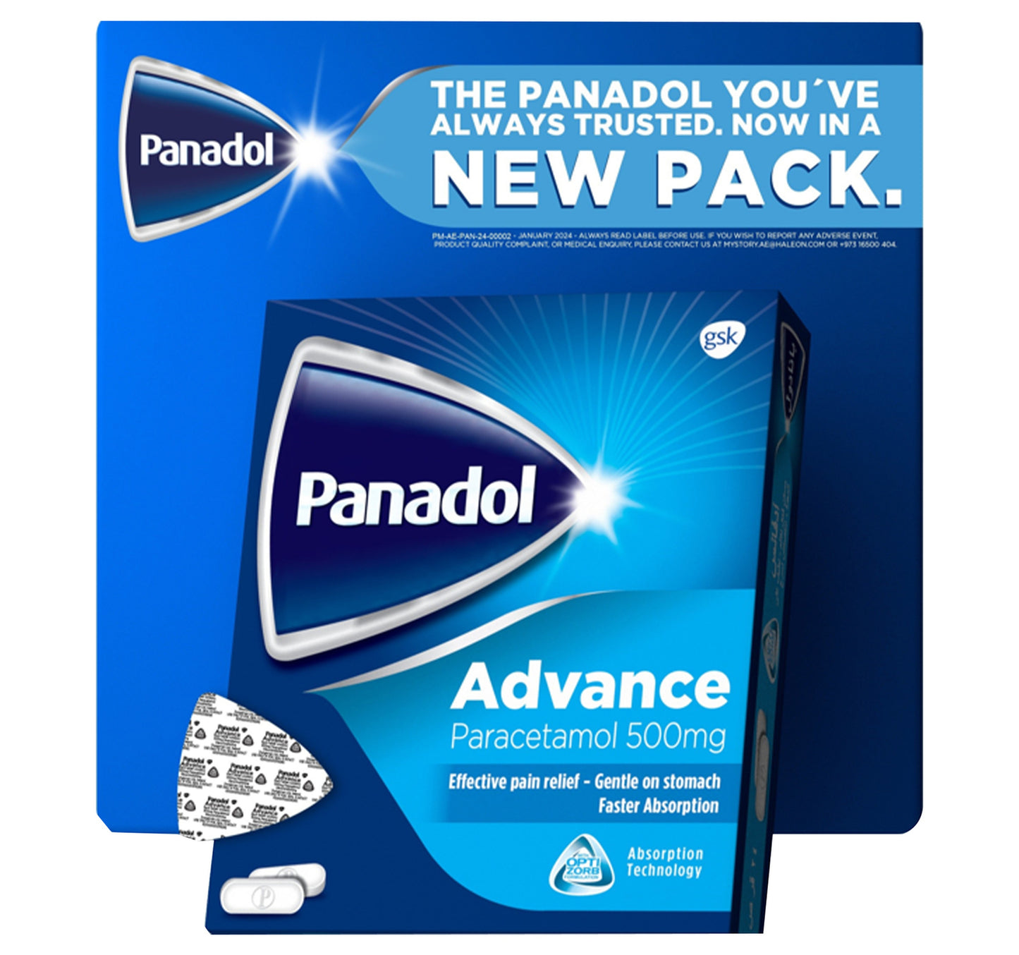 Panadol Advance 24 Tablets