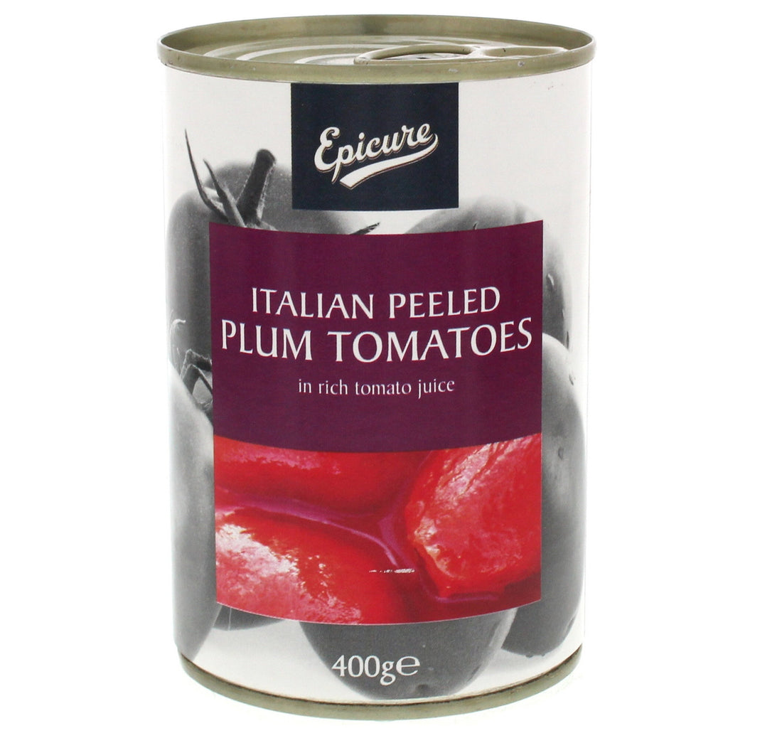 Epicure Italian Peeled Plum Tomatoes In Juice 400 g