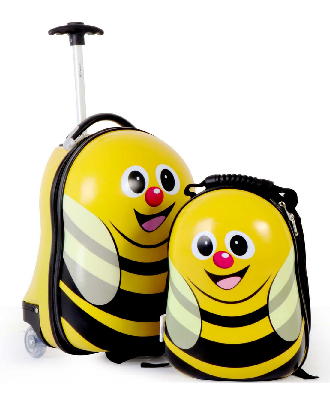 Wagon R Yellow Bee Kids Luggage + Backpack EK04