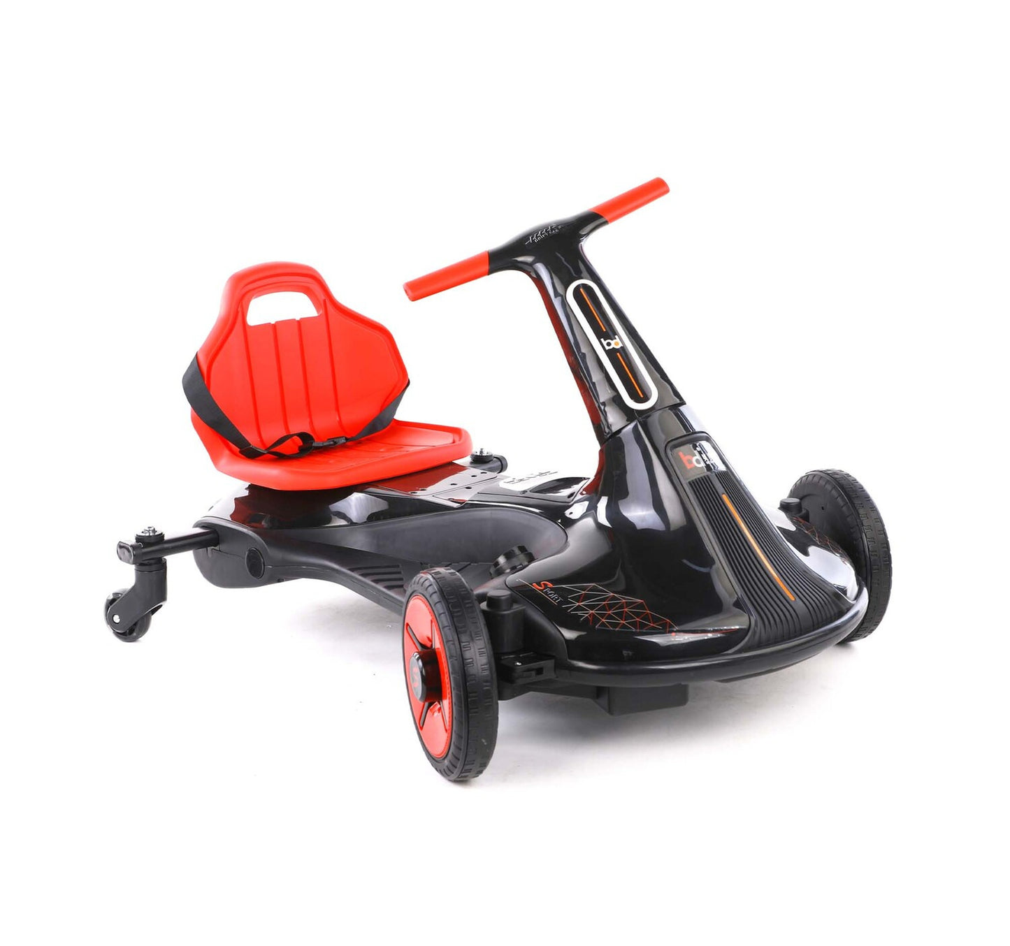 Skid Fusion Kids Battery Operated Motor Go Kart Car 8108 Black