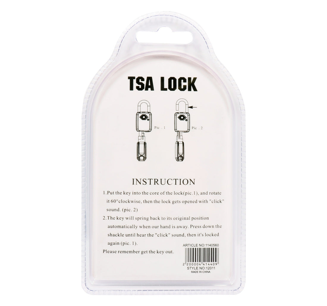 Nine States Brass Key Lock 12011