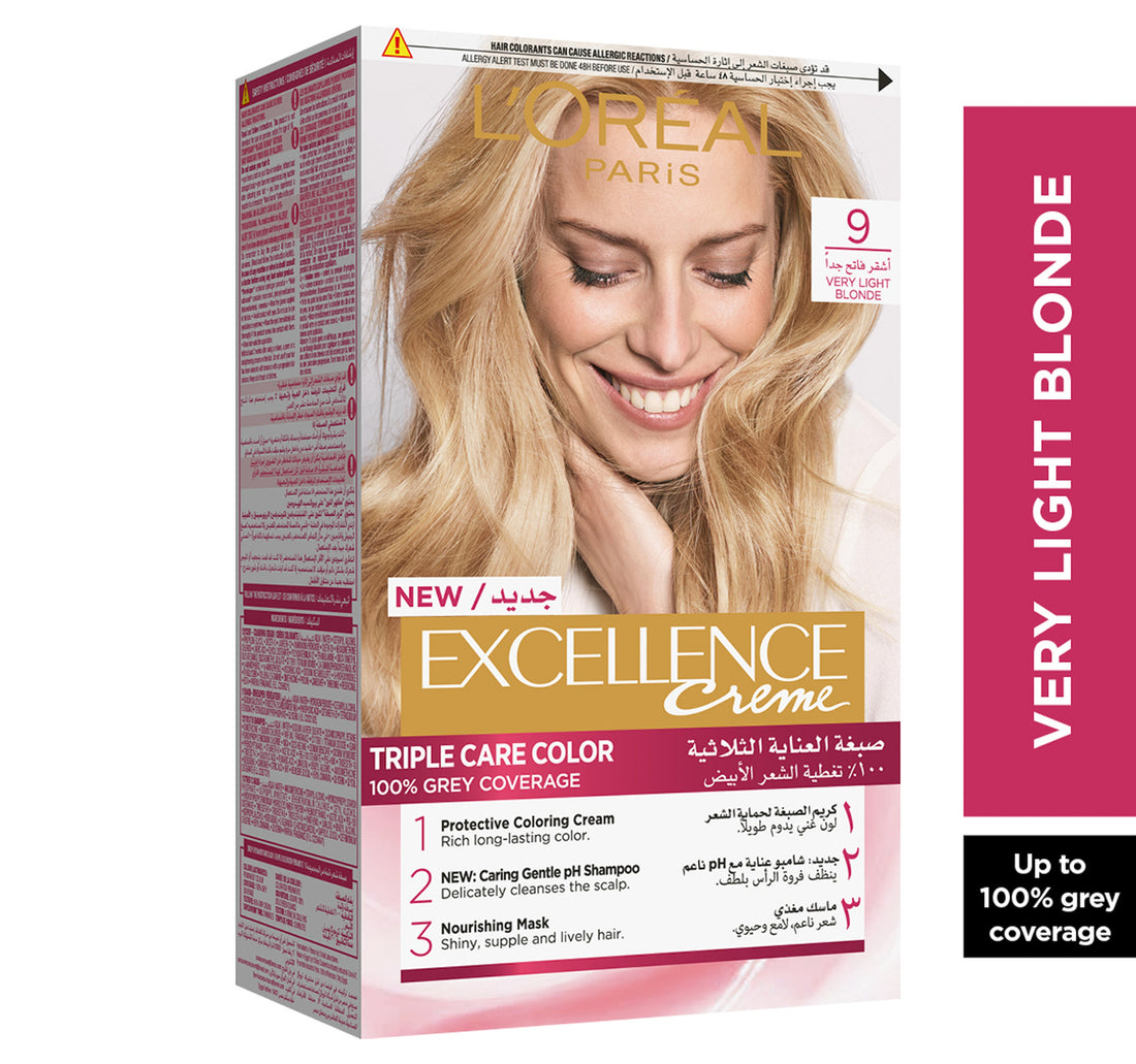 L'Oreal Paris Excellence Creme Color 9 Very Light Blonde 1 pkt