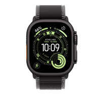 Apple Watch Ultra 3 GPS + Cellular Smartwatch, 49 mm Black Titanium Case with Black/Charcoal Trail Loop (M/L), MF1H4AF/A
