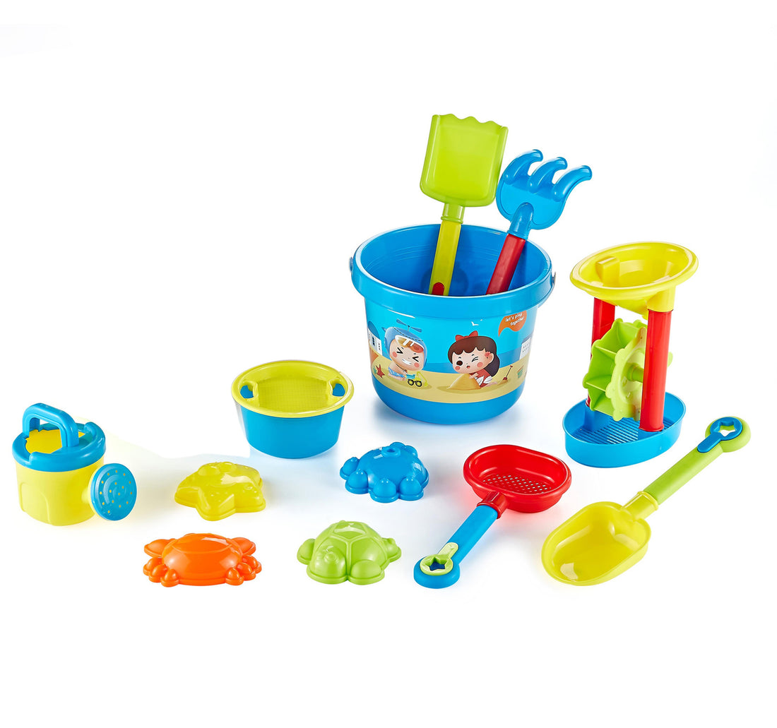 Skid Fusion Beach Bucket Set, 13 pcs, 8108