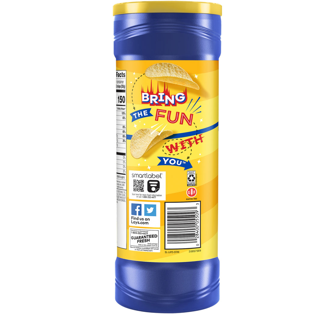 Lay's Stax Original Potato Crisps 163 g