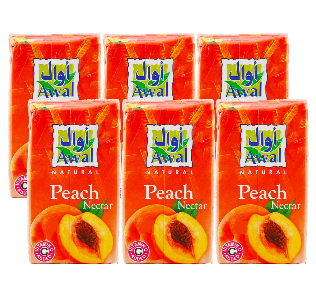 Awal Peach Nectar 6 x 125 ml