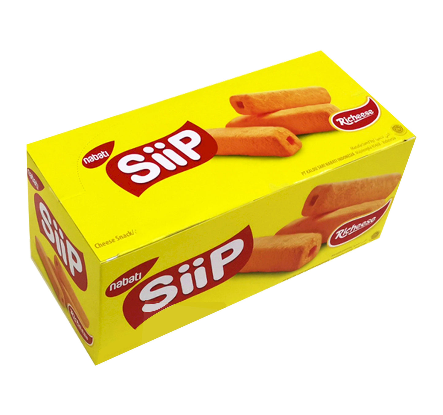 Nabati Richeese Siip Cheese Corn Snack 20 x 4 g