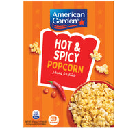 American Garden Gluten Free Microwave Hot & Spicy Popcorn 273 g