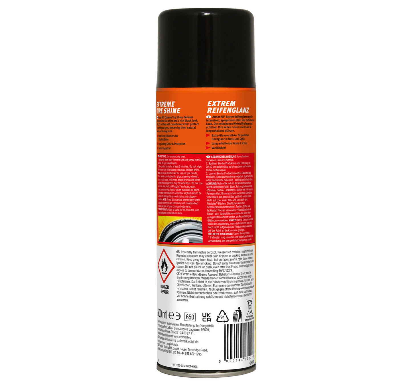 Armor All Extreme Tire Shine, 500 ml, 49500