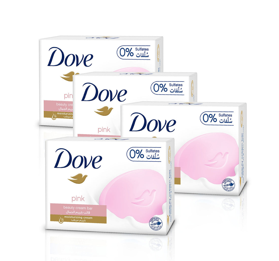 Dove Pink Bar Soap Value Pack 4 x 125 g