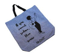Earth Safe Shopping Bag Cloth 17" Blue
