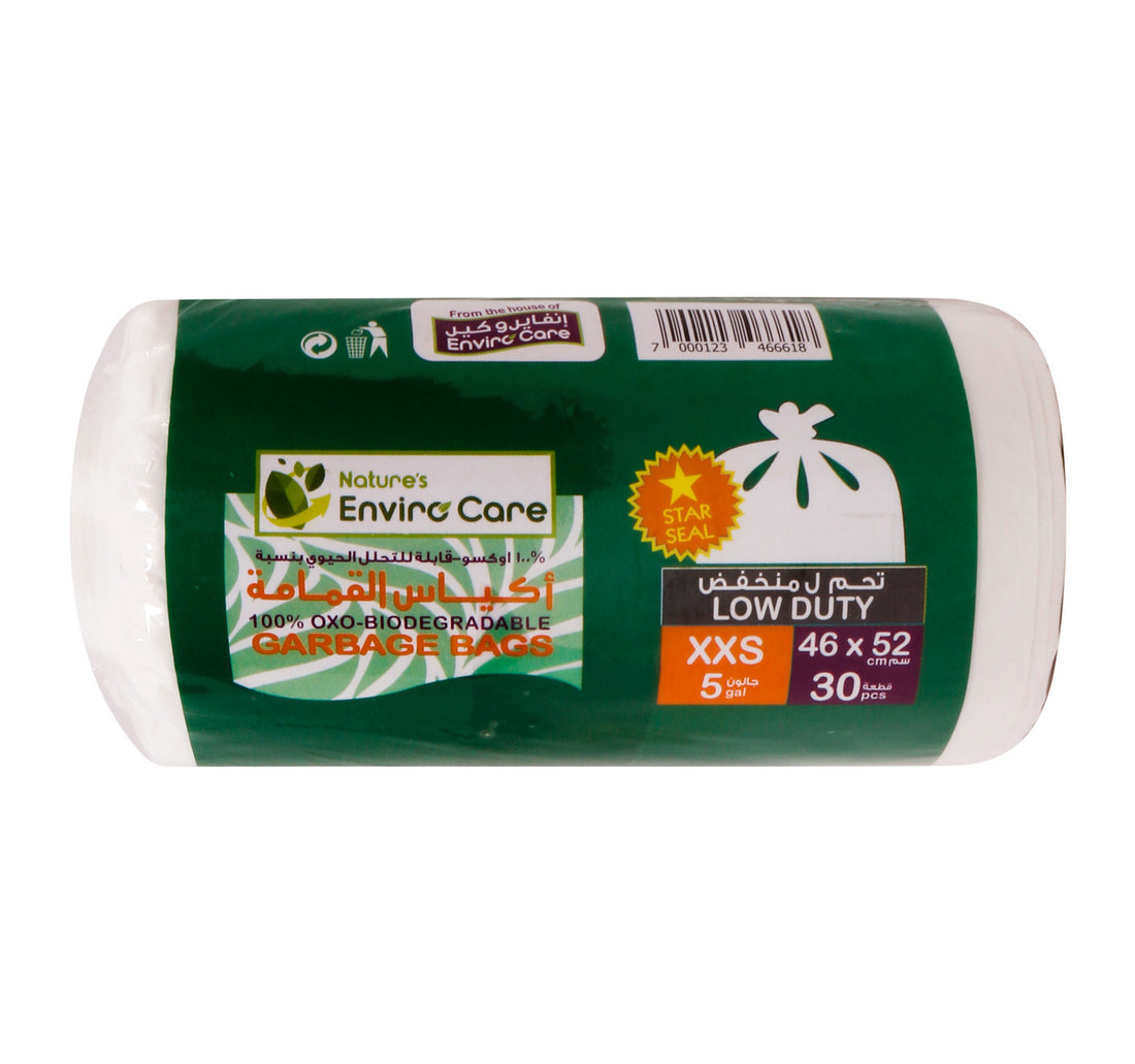 أكياس قمامة Enviro Care XXS 46x52 سم 30 قطعة