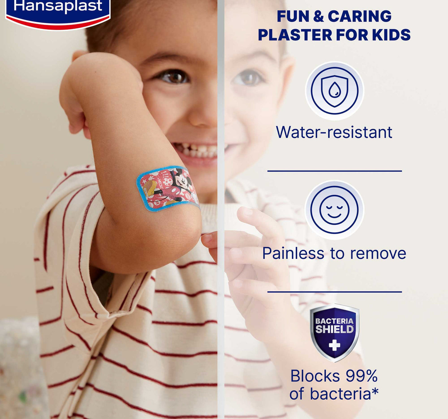 Hansaplast Disney Mickey & Friends Wound Plasters Kids Plasters 20 pcs