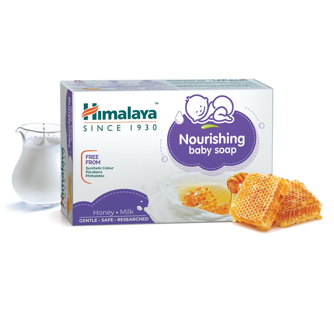 صابون هيمالايا المغذي للأطفال بالحليب والعسل 125 جرام