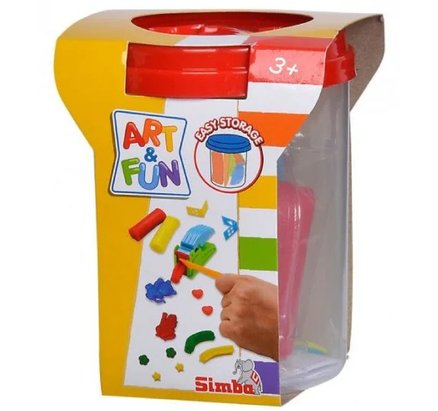 Art and Fun Soft Clay Dough -2-Go Set 26021