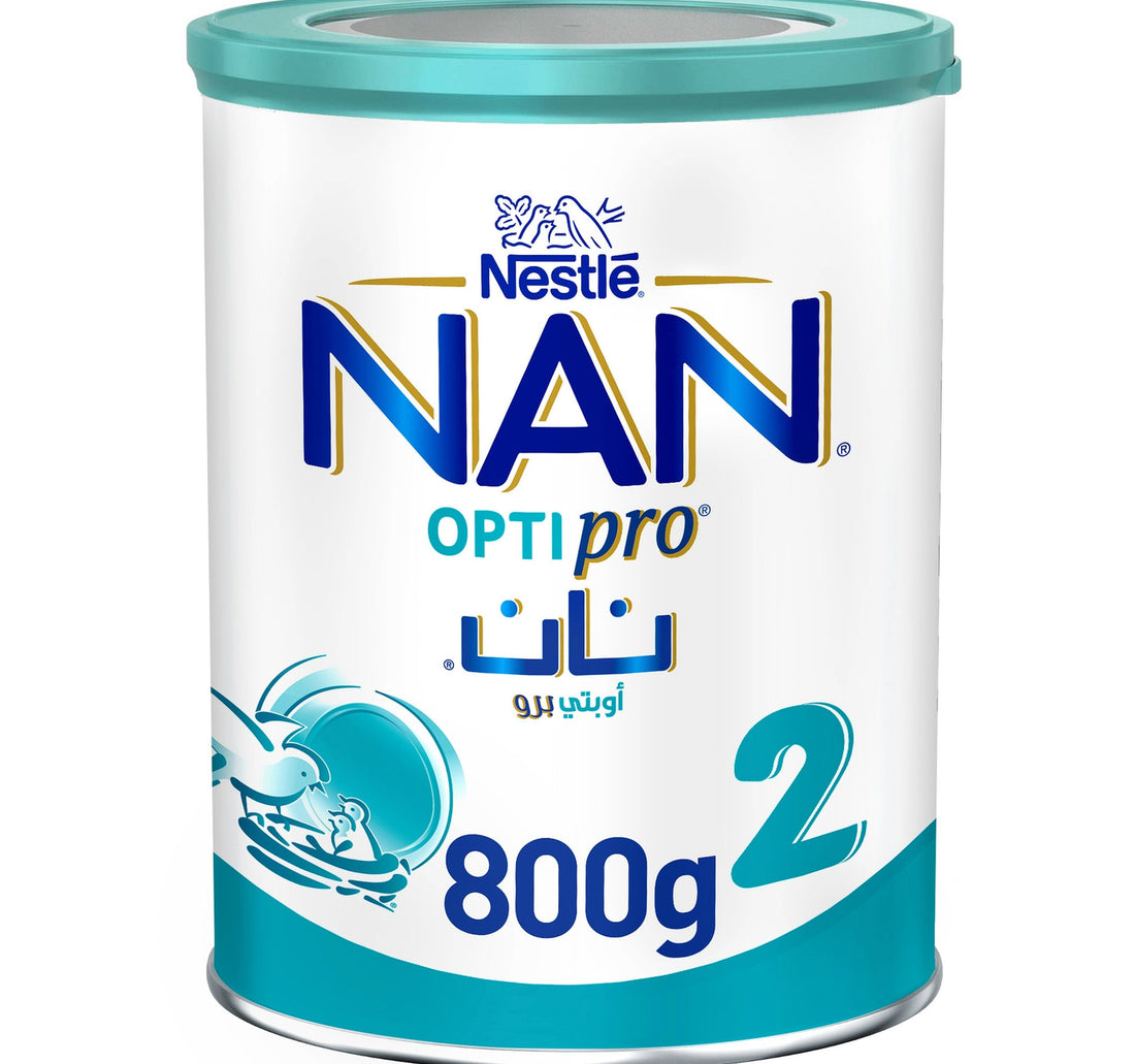 تركيبة نستله نان أوبتي برو للمتابعة المرحلة الثانية من عمر 6 إلى 12 شهرًا 800 جرام
