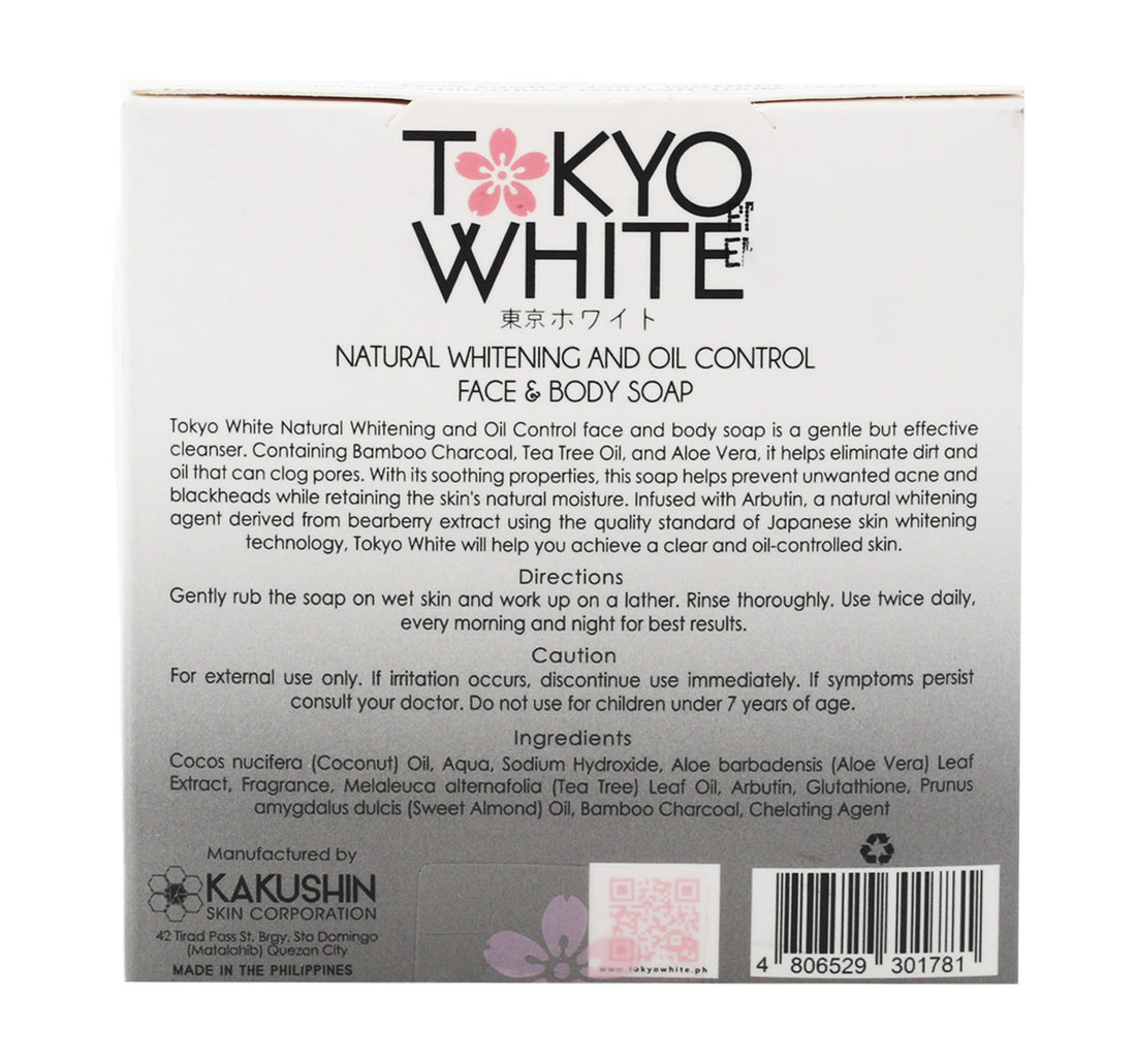 Tokyo White Face & Body Soap For Oil-Controlled Skin 100 g