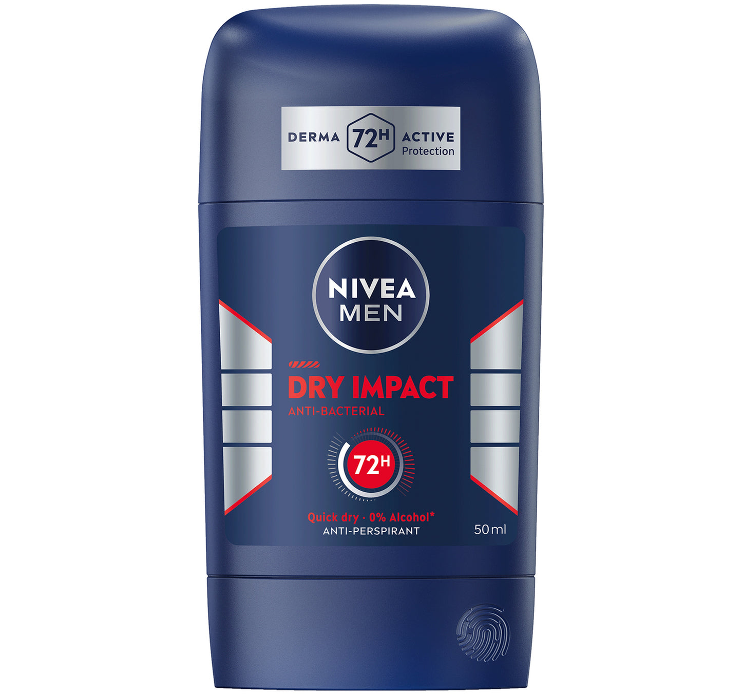 Nivea Men Dry Impact Anti-Perspirant Deodorant for Men with 72H Protection Stick 50 ml