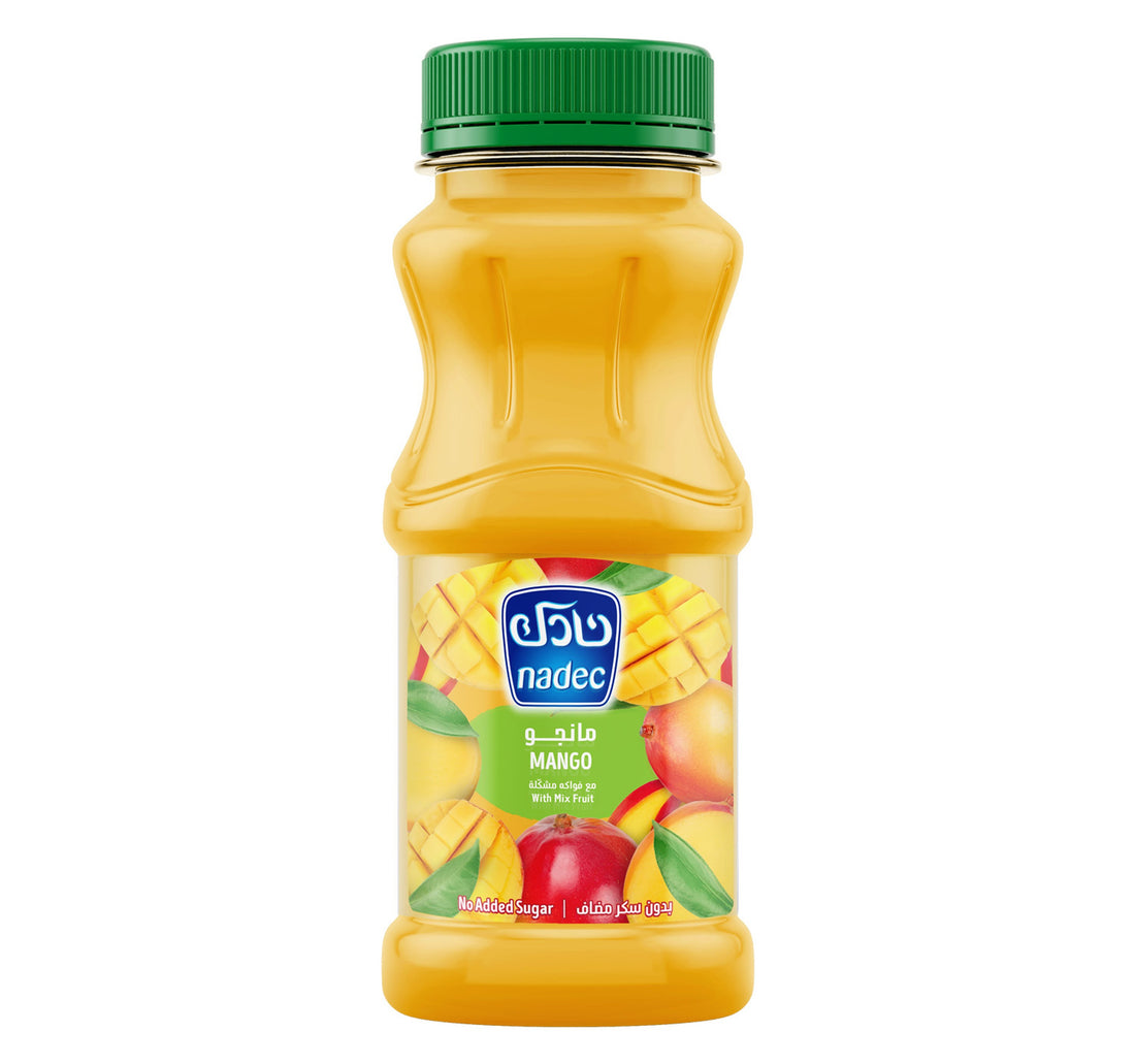Nadec No Added Sugar Mango Nectar With Mix Fruit Juice 180 ml