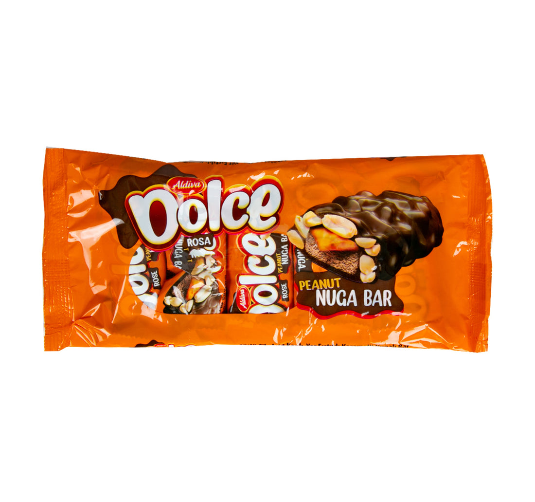 Aldiva Dolce Milk Chocolate Peanut Nuga Bar 125 g