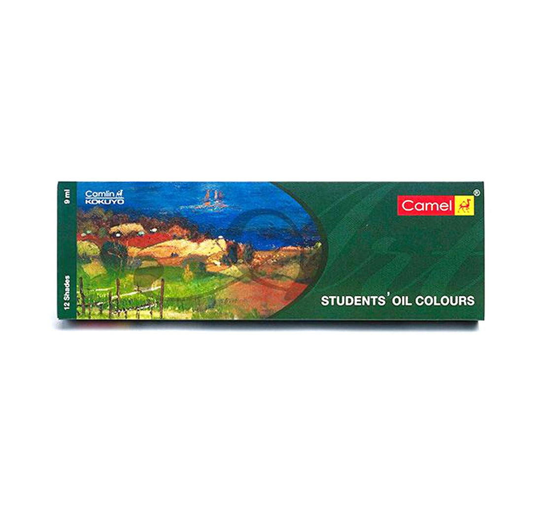 Camel Students Oil Colour Set 9mlx12 Shades