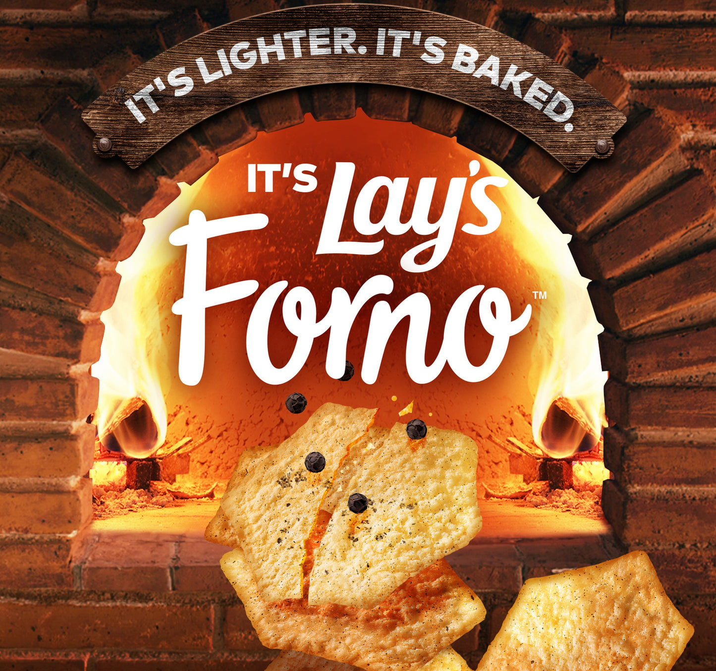 Lay's Forno Black Pepper Baked Potato Chips 40 g