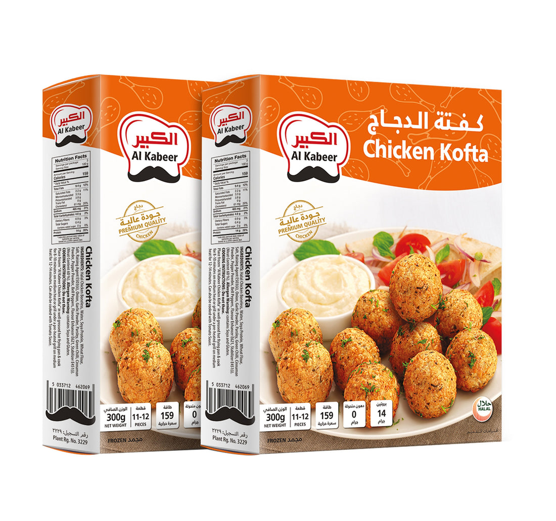Al Kabeer Frozen Chicken Kofta Value Pack 2 x 300 g