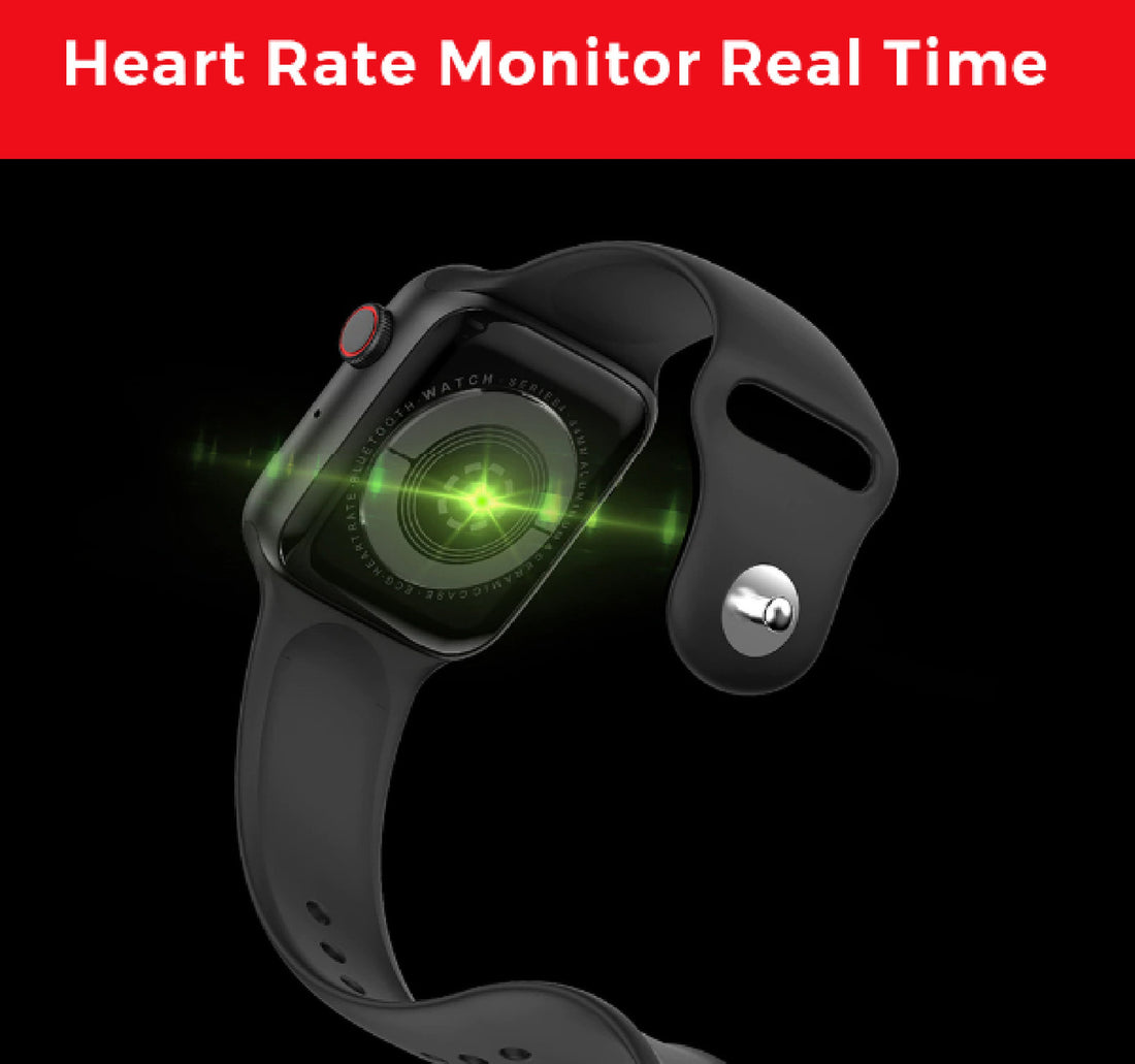 iSmart W6S PRO 44 mm Smartwatch, Black