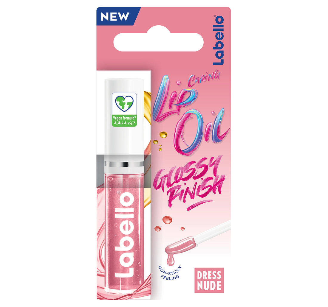 Labello Lip Oil Dress Nude Moisturising Lip Care 5.1 g
