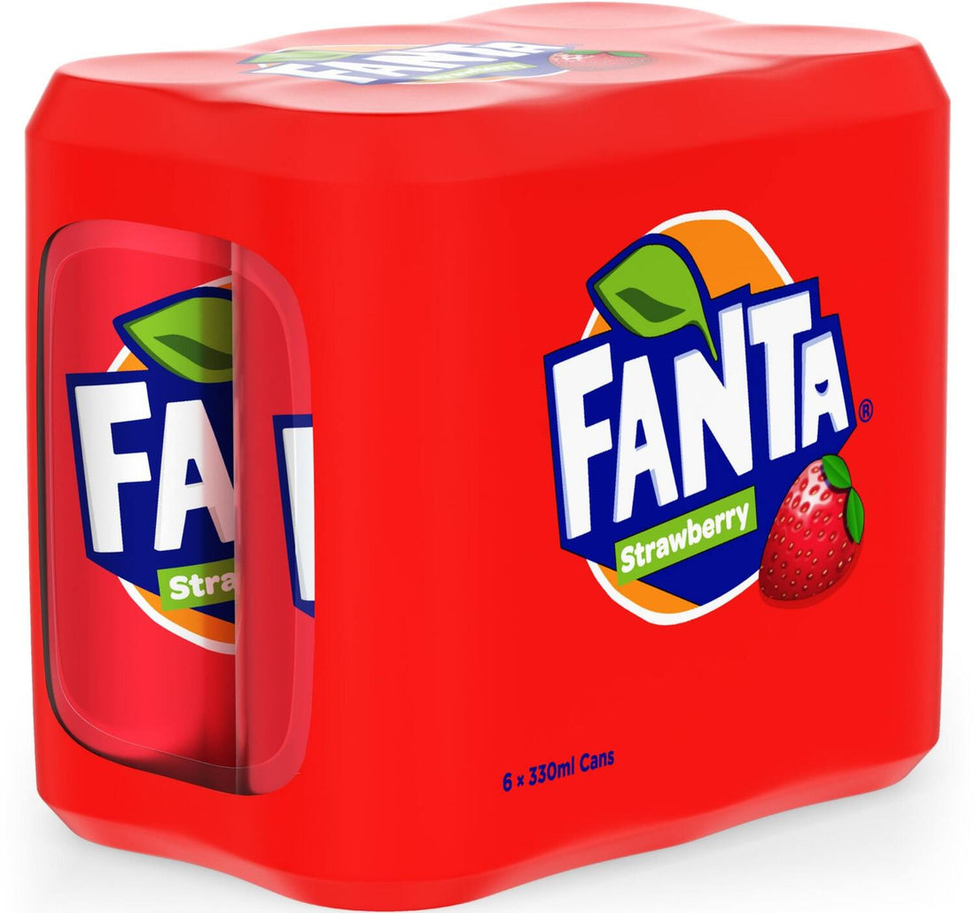 Fanta Strawberry 6 x 330 ml